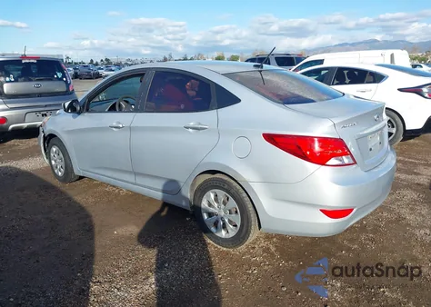 2016 Hyundai Accent Se z USA, uszkodzony, nr VIN KMHCT4AE7GU161952